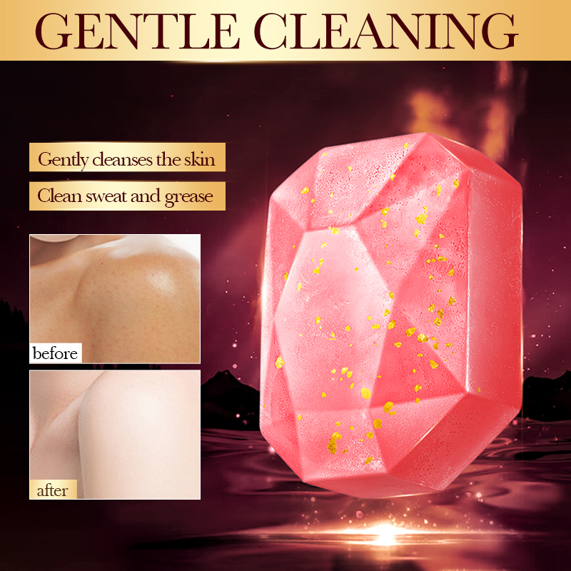 Rose Gold Foil Handmade Soap – - Luxury Skincare Essential 评论和价格