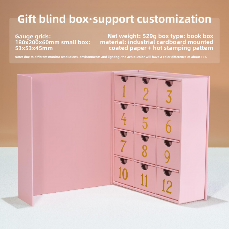 custom.Skin Care Box Packaging - Luxury Skincare Advent Calendar 评论和价格