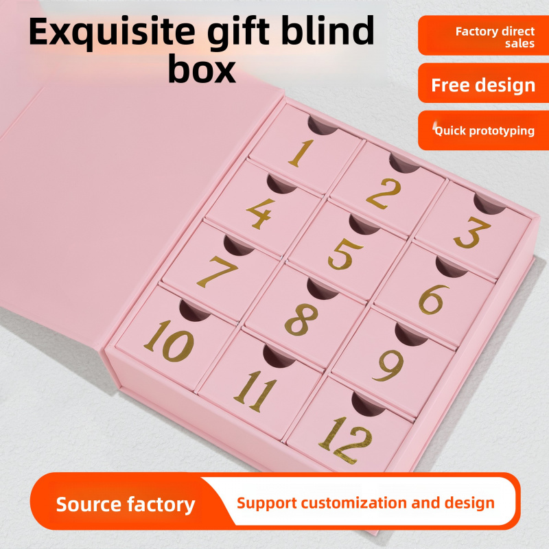 custom.Skin Care Box Packaging - Luxury Skincare Advent Calendar 评论和价格